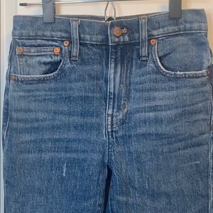 Madewell High Rise Slim Boyfriend Jean, size 23